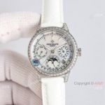 TW Factory Copy Patek Philippe Perpetual Calendar Diamonds Watch Lady Gift